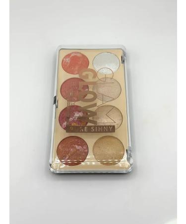 SOULWB Palette of shadows baked with shimmer and matte - Buy Online on GoSupps.com