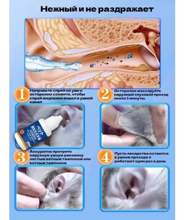 xie de yuan Drops from the ear tick for cats in the ears - Buy Online on GoSupps.com