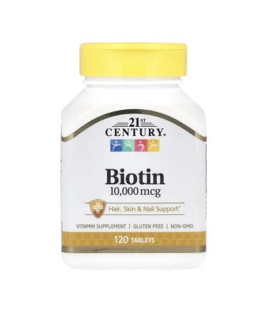 21st Century BIOTIN 10.000 120 PIST