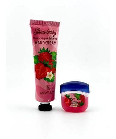 Cherry Hand cream and lip balm set of 8 items - Buy Online on GoSupps.com