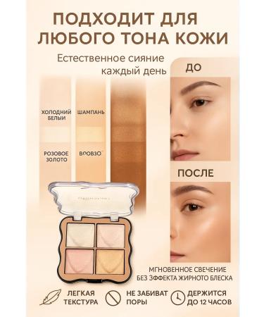 LILOK 2 High -haired nude nude mini palette shadows - Buy Online on GoSupps.com