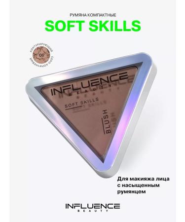 Influence Beauty Face blush dry tone 06 brown