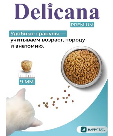 Delicana Dry food for cats with rabbit 8 kg - Buy Online on GoSupps.com