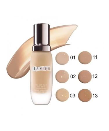 La Mer Restoring foundation fluid cream shade 02 IVORY - Buy Online on GoSupps.com
