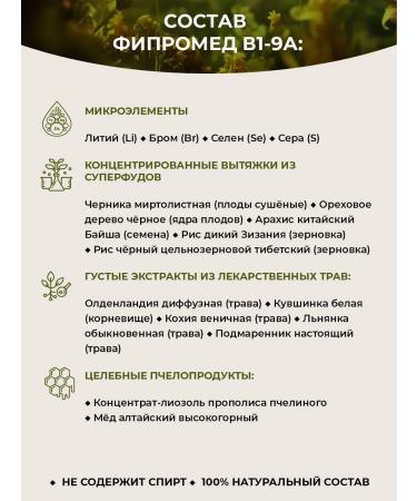 Kalinyak Fipspromed B1-9A Psoriasis of the skin of the head 14 pcs x 50 ml - Buy Online on GoSupps.com