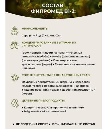 Kalinyak Fipspromed B1-2 dandruff dry hair 7 pcs. 50 ml - Buy Online on GoSupps.com