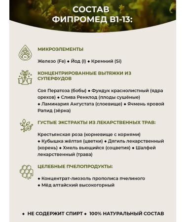 Kalinyak Fipspromed B1-13 Gray Age hair 4 pcs. 50 ml - Buy Online on GoSupps.com