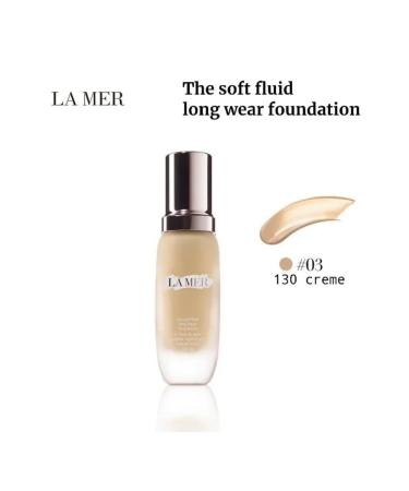 La Mer Restoring foundation fluid cream shade 03 cropee