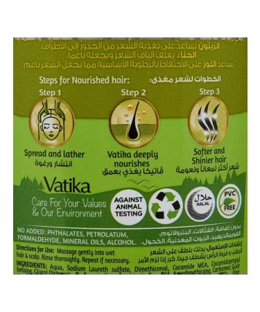 Dabur VATIKA Shampoo power and protection 400ml - Buy Online on GoSupps.com