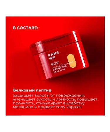 KANS Hair mask intensively restoring 220 g - Buy Online on GoSupps.com