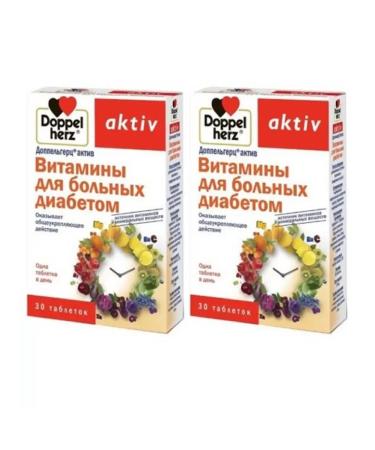 Doppelherz Active vitamins with diabetes 30 tablets 2