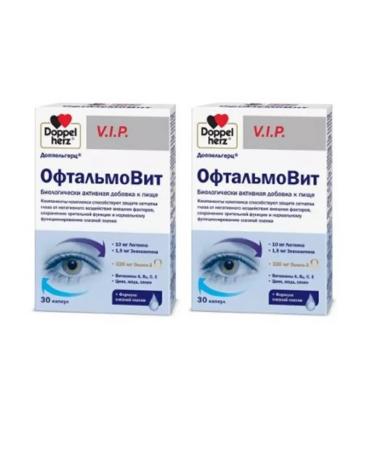 Doppelherz VIP ophthalmot 30 capsules 2 l