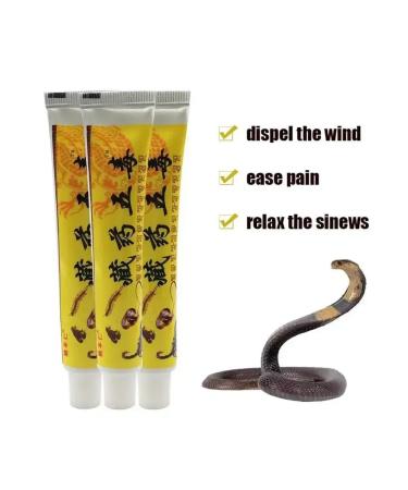 Aish plus Effective !! Ointment-cream for joints from pain in the set 3 pcs