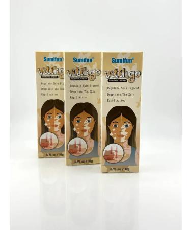 Dubai luxury Vitiligo cream - to restore skin pigmentation 3 pcs - Buy Online on GoSupps.com