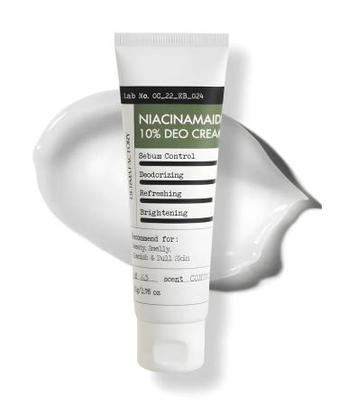 DERMA FACTORY Cream-dendorant for body with niacinamide