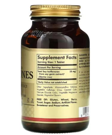 SOLGAR Isoflavonov Super Condocentate - Buy Online on GoSupps.com