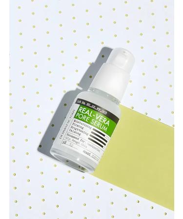 DERMA FACTORY Cutting pores of a serum for a face with extract Aloe faith