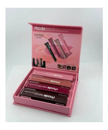 GM0211 Gloss for lips with petids in a set of 4 pcs - Buy Online on GoSupps.com