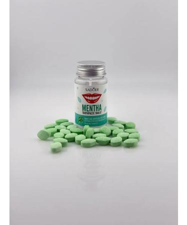 GM0211 Toothpaste in peppermint tablets - Buy Online on GoSupps.com