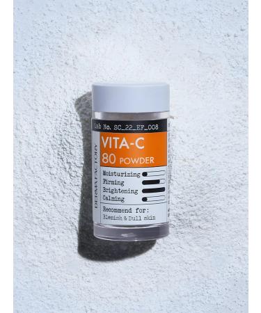 DERMA FACTORY Dry concentrate of vitamin C for skin care