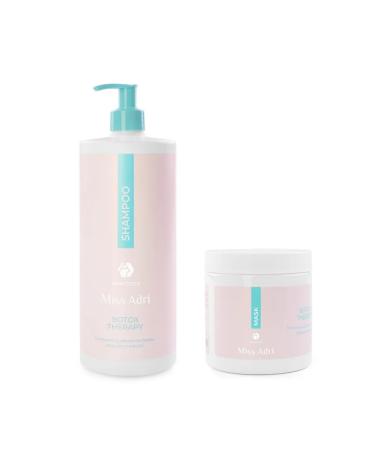 ADRICOCO Set of shampoo and hair mask effect Botox 1000ml+500ml