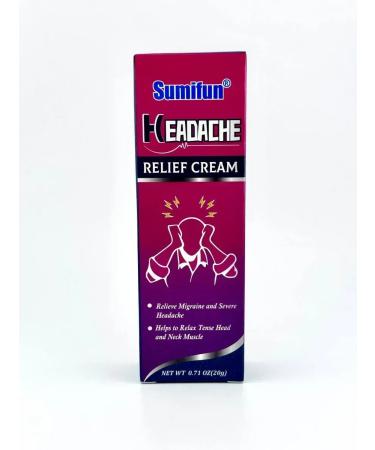 NazzHome Headache cream and tension on herbs - Buy Online on GoSupps.com