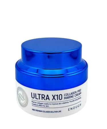Nail25 beauty and health Highly effective face cream with sea collagen x10 - Buy Online on GoSupps.com