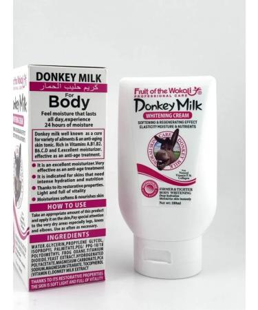 Nail25 beauty and health Nourishing bleaching body cream donkey milk - Buy Online on GoSupps.com