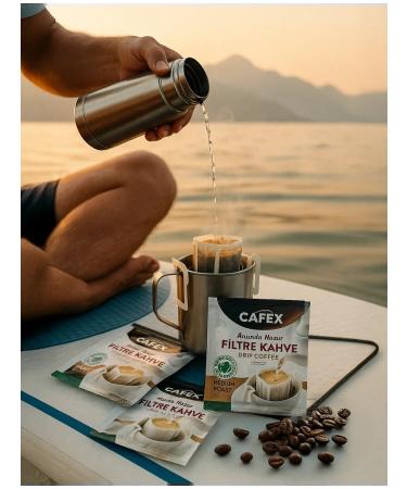 Cafex Ground coffee in drip packages Medium Fortress - Buy Online on GoSupps.com