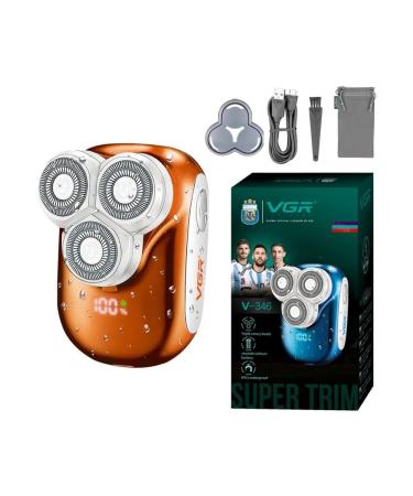 Modern orange electric shock for smoothness