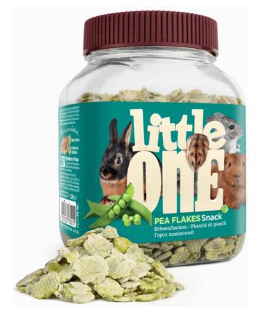 LITTLE ONE Glass for rodents Played peas 230g