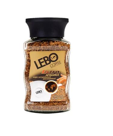 Lebo Coffee soluble sublimated extract 100 g x 2 pcs - Buy Online on GoSupps.com
