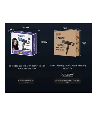 Stylish powerful hair hair dryer with adjustments - Buy Online on GoSupps.com