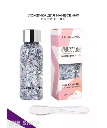 Highlighters Glitter gel shutters highlighter for the face and hair set - Buy Online on GoSupps.com