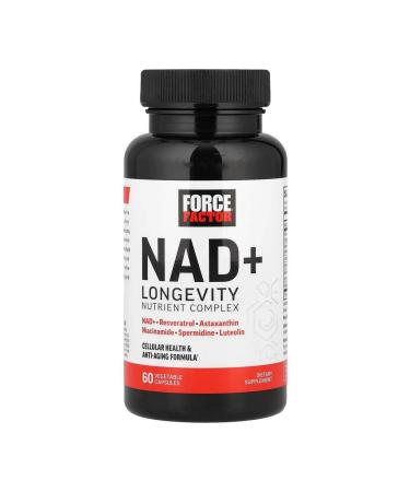 Force Factor NAD with resveratrol and luteolin 60 capsules