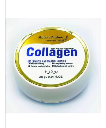 compact powder COLLAGEN 2 compartments tone 01 - Buy Online on GoSupps.com