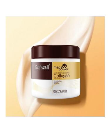 Karseell collagen Hair mask Maca Essence Repair Collagen 500 ML - Buy Online on GoSupps.com