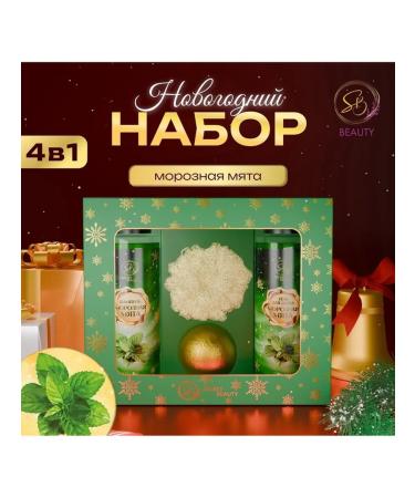 SB BEAUTY Cosmetic set "Winter Blizzard" with mint aroma - Buy Online on GoSupps.com