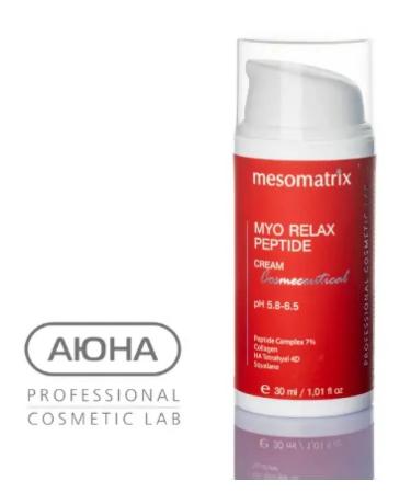 Mesomatrix Professional Wrinkles with peptides Myo Relax Peptide - Buy Online on GoSupps.com