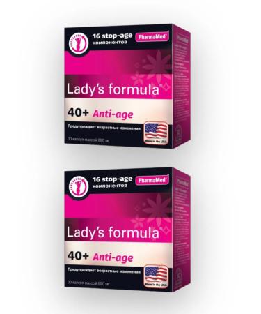Lady's Formula Biocomplex for women 40+ 30 capsules 2 U