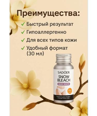 NiceBits Whitening cream for intimate zones - Buy Online on GoSupps.com