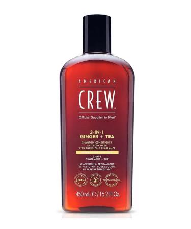 American Crew Hair shampoo Ginger Tea Ginger and tea 3 in1 450 ml - Buy Online on GoSupps.com