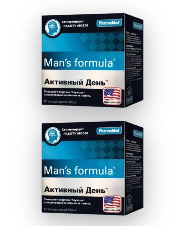 Man s formula Additive for men Active day 60 capsules 2 l