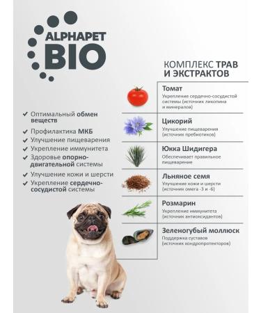 AlphaPet Dry food for dogs of medium spine for digestion 14 kg - Buy Online on GoSupps.com