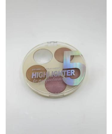 INDIND intensive Highlighter compact for face tone 1 light shine of the skin - Buy Online on GoSupps.com