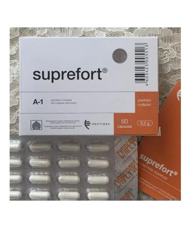 PEPTIDES Suprefore 60 capsules - pancreatic peptide - Buy Online on GoSupps.com