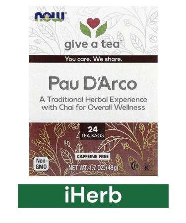 Natural Factors Ant Two Current tea without caffeine 24 tea bags