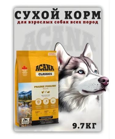 Acana Dog feed Prairie Poultry 9.7 kg