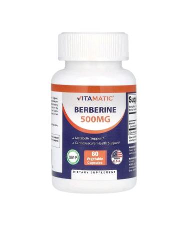 California Gold Nutrition Berberin 500 mg 60 plant capsules