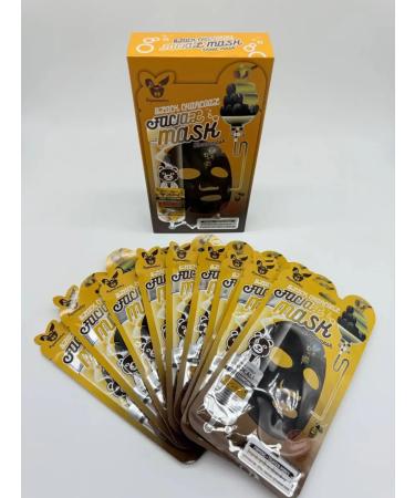 AlexaJ Fabric mask with coal for deep purification of pores - Buy Online on GoSupps.com
